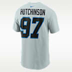 Aidan Hutchinson Detroit Lions Rivalries Collection Men's Nike NFL T-Shirt