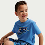 Nike Little Kids' Dri-FIT 2-Piece Air Printed Cargo Shorts Set