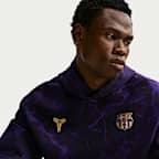 FC Barcelona Away Men's Kobe Soccer Pullover Hoodie