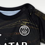 Paris Saint-Germain 2026 Stadium Night Edition Jordan replika fotballdraktsett i tre deler til sped- og småbarn