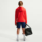 Shorts de fútbol de tejido Knit Nike Dri-FIT de Noruega Strike para niños talla grande