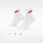 Kotníkové ponožky Nike Everyday Essential (3 páry)