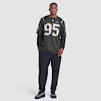 Quinnen Williams New York Jets Rivalries Collection Men’s Nike NFL Game Jersey