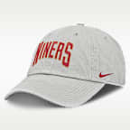 Gorra ajustable Nike de la NFL para hombre San Francisco 49ers Primetime Club Arched