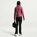 Nike Mavn Dri-FIT Fitted langermet overdel med glidelås til jente