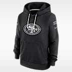 San Francisco 49ers Salute to Service Sideline Women's Nike Dri-FIT NFL Pullover Hoodie