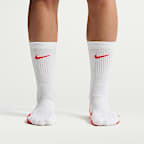 Nike Elite 2.0 Cushioned Crew Socks (1 Pair)