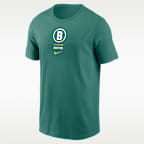 Playera Nike de la MLB para hombre Boston Red Sox City Connect 2-Hit