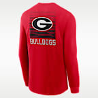 Georgia Primetime Men's Nike College Long-Sleeve T-Shirt
