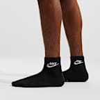 Nike Everyday Elevated Ankle Socks (3 Pairs)