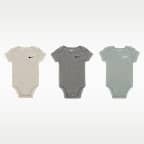 Nike Mini Me Baby (0-6M) Bodysuits (3-Pack)