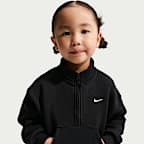 Nike Sportswear Little Kids' Studio Fleece Half-Zip and Pants Set