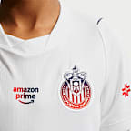 Jersey de futbol Nike Dri-FIT Replica del C.D. Guadalajara visitante 2026/27 Stadium para niños talla grande