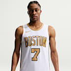 Jaylen Brown Boston Celtics City Edition Men's Nike Dri-FIT ADV NBA Authentic Jersey