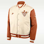 Texas Legacy Men's Nike College Full-Snap Bomber Jacket