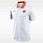 Clemson Vapor Pattern Men's Nike Dri-FIT College Polo