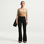 Nike Zenvy Women's Light-Support Padded Long-Sleeve Sports Bra