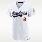 Enrique Hernández Los Angeles Dodgers 2025 World Series Champion Gold Series Women's Nike MLB Stadium Jersey