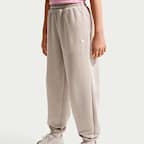 Pants holgados para niña Nike Sportswear Studio Fleece