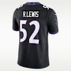Ray Lewis Baltimore Ravens Retired Men's Nike Dri-FIT NFL Limited Jersey