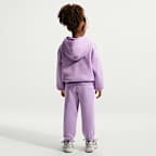 Pants holgados Studio Fleece para niños talla pequeña Nike Sportswear