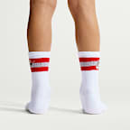 Nike Everyday 兒童緩震中筒襪 (6 雙)