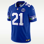 Jersey Nike Dri-FIT de la NFL Limited para hombre Devon Witherspoon Seattle Seahawks 50th Anniversary