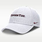 Gorra de rejilla universitaria Nike Dri-FIT ajustable para hombre Alabama On-Field Rise Gameday
