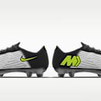 Tacos de futbol para terreno firme de corte low personalizados Nike Mercurial Superfly 11 Elite By You