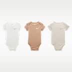 Nike Mini Me Baby (0-6M) Bodysuits (3-Pack)
