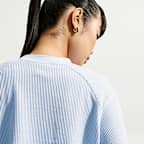 Nike Sportswear Chill Waffle Women's Oversized Long-Sleeve Henley Top