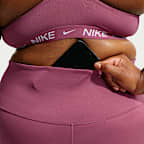 Leggings de tiro alto de 7/8 con bolsillos para mujer (talla grande) Nike One