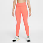 Leggings Dri-FIT de tiro alto para niña talla grande Nike One