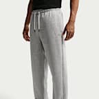 Nike Standard Issue Men's Therma-FIT Brushed Open-Hem Basketball Trousers