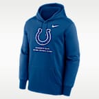 Sudadera con gorro sin cierre Nike Therma de la NFL para hombre Indianapolis Colts