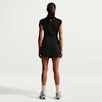 Dámská přiléhavá žebrovaná sukně se všitými šortkami Nike Sportswear Chill Knit se středně vysokým pasem