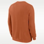 Sudadera de cuello redondo sin cierre universitaria Nike para hombre Texas Legacy