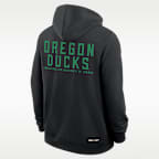 Oregon Sideline Men's Nike Dri-FIT College Full-Zip Hoodie
