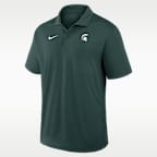 Polo universitario Nike Dri-FIT para hombre Michigan State Primetime Victory Plus
