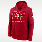San Francisco 49ers Busted Play Club Men's Nike NFL Pullover Hoodie