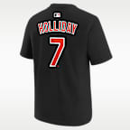 Playera Nike de la MLB para niños talla grande Jackson Holliday Baltimore Orioles