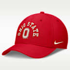 Gorra universitaria Nike Dri-FIT para hombre Ohio State Campus Prep