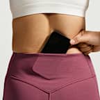 Nike Universa Women's High-Waisted 7/8 Leggings with No Front Seam