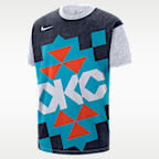 Oklahoma City Thunder Essential City Edition Men's Nike NBA Max90 T-Shirt