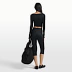 Dámské 43cm legíny NikeSKIMS Shine s vysokým pasem a stahovací šňůrkou