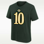 Jordan Love Green Bay Packers Rivalries Collection Big Kids' Nike NFL T-Shirt