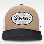New York Yankees Rise Men's Nike MLB A-Frame Trucker Adjustable Hat