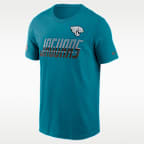 Jacksonville Jaguars Sideline Team Issue Men's Nike Dri-FIT NFL T-Shirt