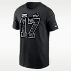 Playera Nike de la NFL para hombre Josh Allen Buffalo Bills Salute to Service