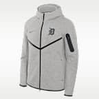 Detroit Tigers Tech Fleece Windrunner Men's Nike MLB Full-Zip Hooded Jacket